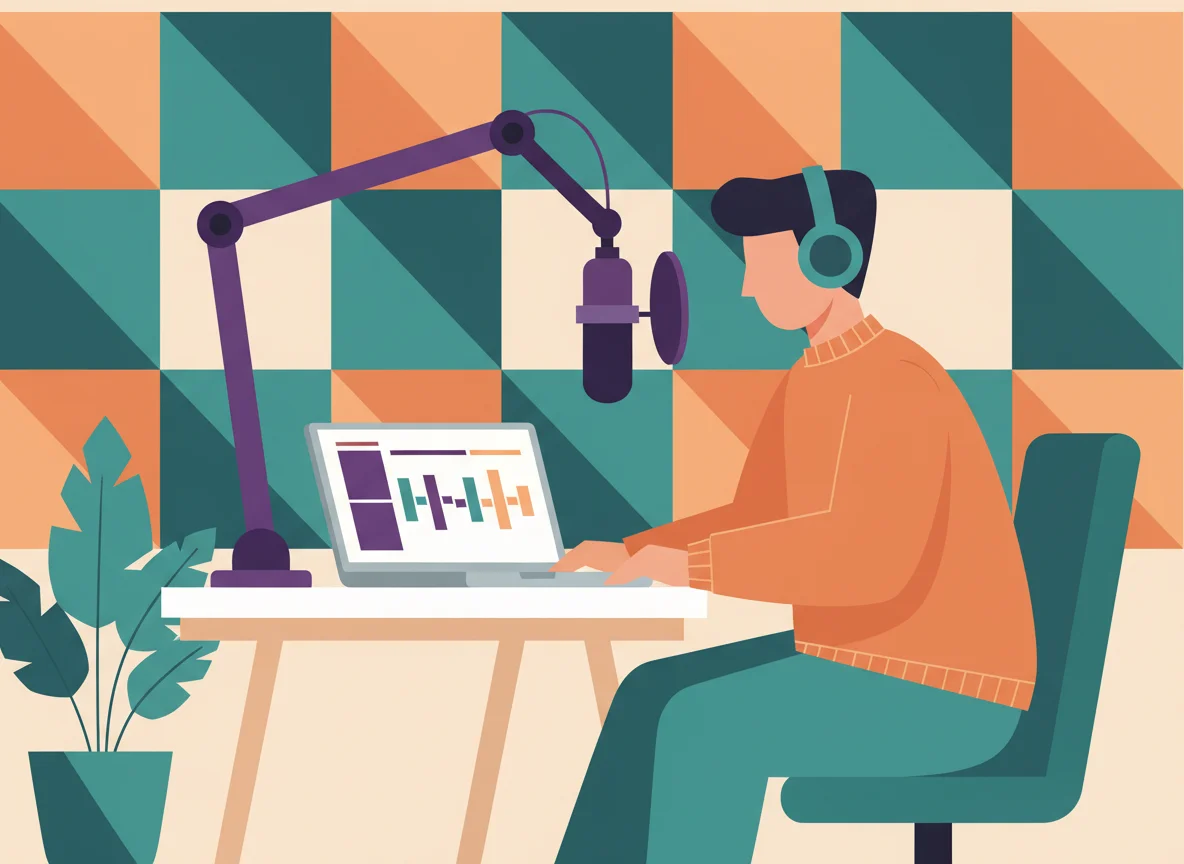 Podcaster using BeatMV audio cutter to trim episode recordings